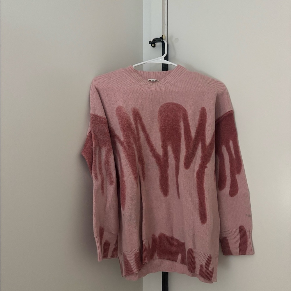 Pink Graffiti Women's Sweater